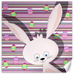 Easter Bunny  Canvas 12  X 12   by Valentinaart