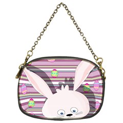 Easter Bunny  Chain Purses (one Side)  by Valentinaart