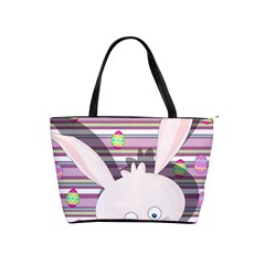 Easter Bunny  Shoulder Handbags by Valentinaart