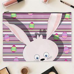 Easter Bunny  Cosmetic Bag (xxxl)  by Valentinaart