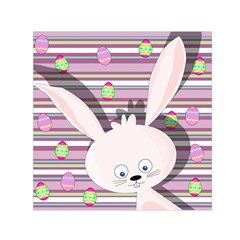 Easter Bunny  Small Satin Scarf (square) by Valentinaart