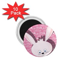 Easter Bunny  1 75  Magnets (10 Pack)  by Valentinaart