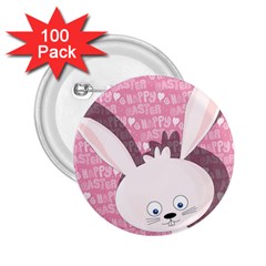 Easter Bunny  2 25  Buttons (100 Pack)  by Valentinaart