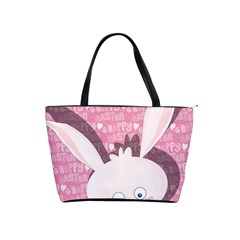 Easter Bunny  Shoulder Handbags by Valentinaart