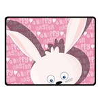 Easter bunny  Fleece Blanket (Small) 50 x40  Blanket Front