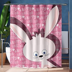 Easter Bunny  Shower Curtain 60  X 72  (medium)  by Valentinaart