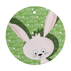 Easter bunny  Ornament (Round)