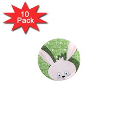 Easter bunny  1  Mini Magnet (10 pack) 