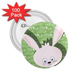 Easter bunny  2.25  Buttons (100 pack)  Front