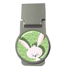 Easter bunny  Money Clips (Round) 