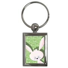 Easter bunny  Key Chains (Rectangle) 