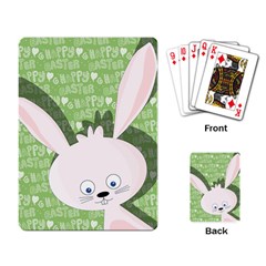 Easter bunny  Playing Card