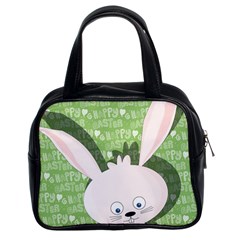 Easter bunny  Classic Handbags (2 Sides)