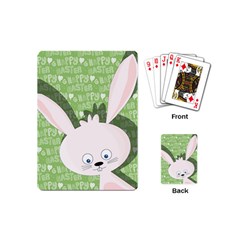 Easter bunny  Playing Cards (Mini) 