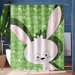 Easter bunny  Shower Curtain 60  x 72  (Medium) 