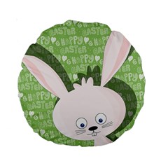 Easter bunny  Standard 15  Premium Round Cushions