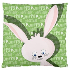 Easter bunny  Standard Flano Cushion Case (One Side)