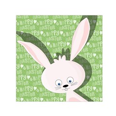 Easter Bunny  Small Satin Scarf (square) by Valentinaart