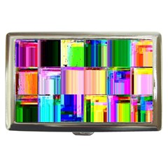 Glitch Art Abstract Cigarette Money Cases by Nexatart