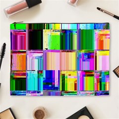 Glitch Art Abstract Cosmetic Bag (xl) by Nexatart