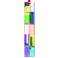 Glitch Art Abstract Large Book Marks by Nexatart