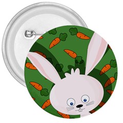 Easter Bunny  3  Buttons by Valentinaart