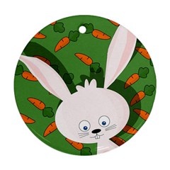 Easter Bunny  Ornament (round) by Valentinaart