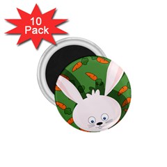 Easter Bunny  1 75  Magnets (10 Pack)  by Valentinaart