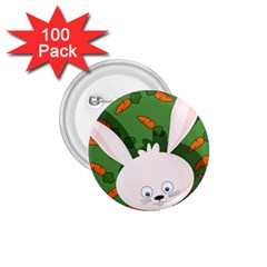 Easter Bunny  1 75  Buttons (100 Pack) 