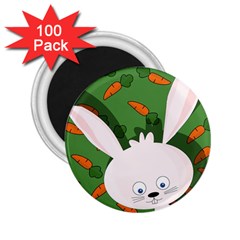 Easter Bunny  2 25  Magnets (100 Pack)  by Valentinaart