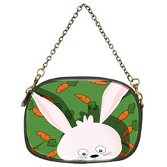 Easter Bunny  Chain Purses (one Side)  by Valentinaart