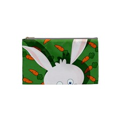 Easter Bunny  Cosmetic Bag (small)  by Valentinaart