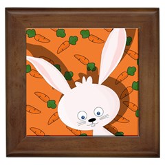 Easter Bunny  Framed Tiles by Valentinaart