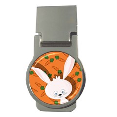 Easter Bunny  Money Clips (round)  by Valentinaart