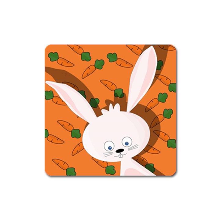 Easter bunny  Square Magnet