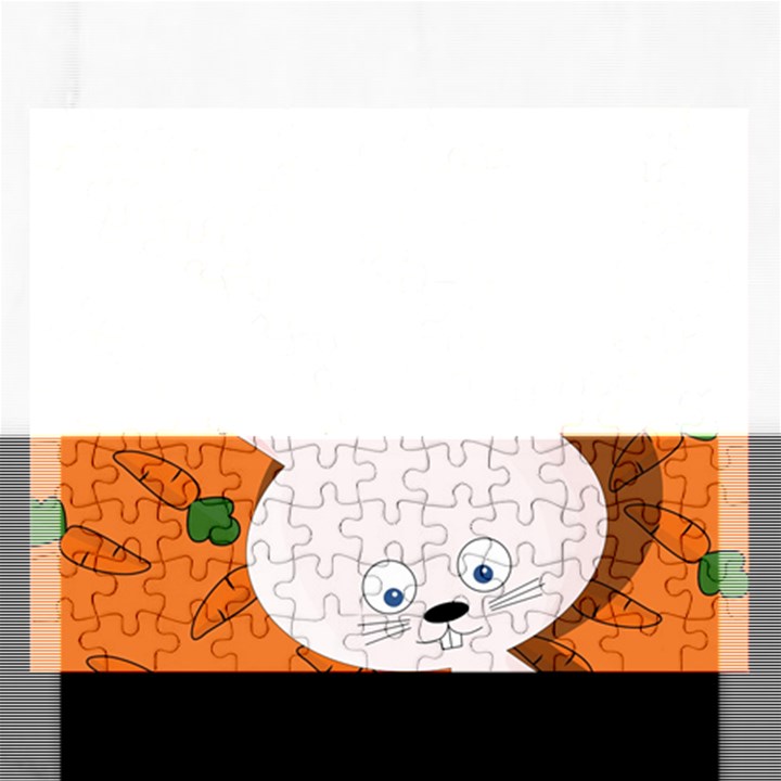 Easter bunny  Rectangular Jigsaw Puzzl