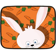 Easter Bunny  Fleece Blanket (mini) by Valentinaart