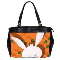 Easter Bunny  Office Handbags (2 Sides)  by Valentinaart