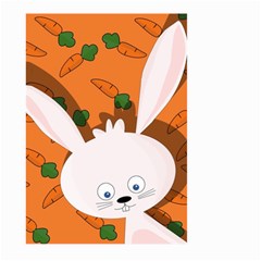 Easter Bunny  Large Garden Flag (two Sides) by Valentinaart