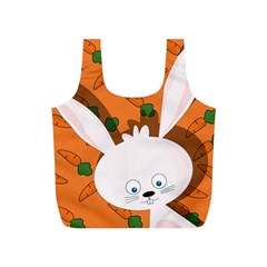 Easter Bunny  Full Print Recycle Bags (s)  by Valentinaart