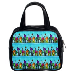 Colourful Street A Completely Seamless Tile Able Design Classic Handbags (2 Sides) by Nexatart