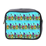 Colourful Street A Completely Seamless Tile Able Design Mini Toiletries Bag 2-Side Front