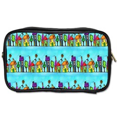 Colourful Street A Completely Seamless Tile Able Design Toiletries Bags