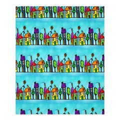 Colourful Street A Completely Seamless Tile Able Design Shower Curtain 60  X 72  (medium)  by Nexatart