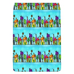 Colourful Street A Completely Seamless Tile Able Design Flap Covers (l)  by Nexatart