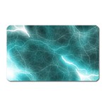 Light Web Colorful Web Of Crazy Lightening Magnet (Rectangular) Front