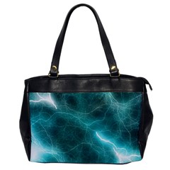 Light Web Colorful Web Of Crazy Lightening Office Handbags by Nexatart