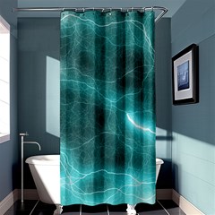 Light Web Colorful Web Of Crazy Lightening Shower Curtain 36  X 72  (stall)  by Nexatart