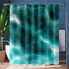 Light Web Colorful Web Of Crazy Lightening Shower Curtain 60  X 72  (medium)  by Nexatart