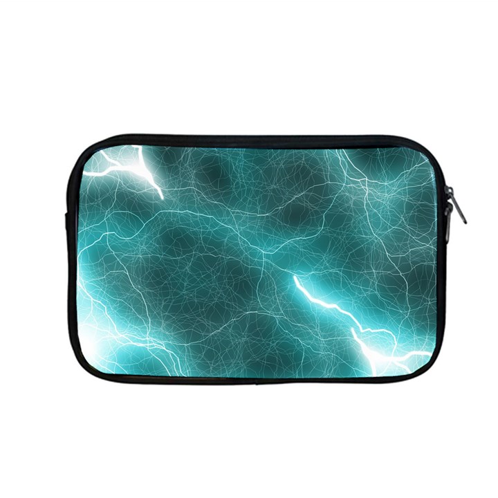 Light Web Colorful Web Of Crazy Lightening Apple MacBook Pro 13  Zipper Case